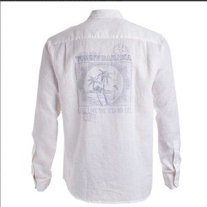 Tommy Bahama Linen Passport To Paradise Shirt